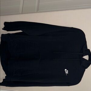 Nike Black Pullover with White Logo